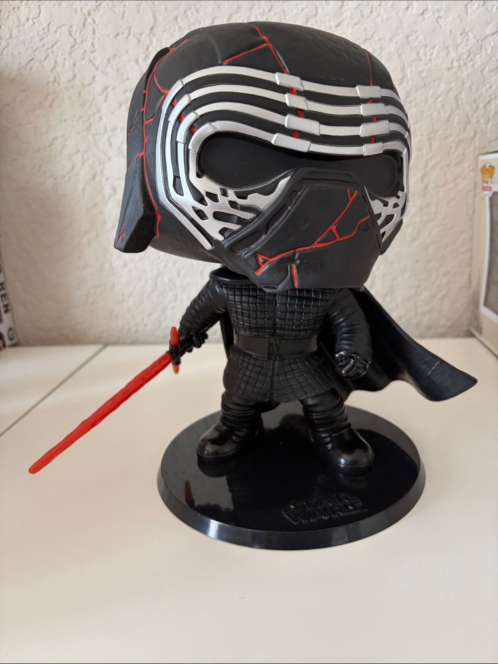 Funko Kylo Ren Black & Red Pop! Vinyl Figure with Silver Helmet Accents